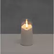 3D LED-pöytäkynttilä 10,5 cm läpinäkyvä - LED-kynttilät - 6410416578866 - 1