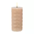 LED Pöytäkynttilä timantti 6,3x15,5 cm - LED-kynttilät - 6412165104006 - 1