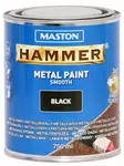 METALLIMAALI HAMMER SILEÄ MUSTA 750ML MASTON - Metallimaalit - 6412490012076 - 1