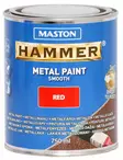 METALLIMAALI HAMMER SILEÄ PUNAINEN 750ML MASTON - Metallimaalit - 6412490017576 - 1