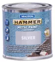METALLIMAALI HAMMER VASARALAKKA HOPEA 250ML MASTON - Metallimaalit - 6412498870036 - 1
