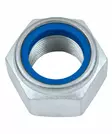 MUTTERI M6 NYLOC DIN 985-8 ZN Kuusiomutteri, nylonlukitus - Pultit ja mutterit - 6417926164206 - 1