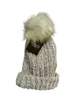 Pipo Chenille tupsulla - Talvipäähineet - 6438159242066 - 2
