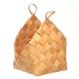 Polttopuukori Vili natural 50x63 cm - Puunkantotelineet - 6410416436456 - 1