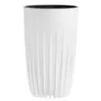 Ruukku Mira korkea valkoinen 25cm - Sisäruukut ja suojaruukut - 6410416334806 - 1