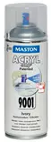 SPRAYMAALI KERMANVALKEA ACRYLCOMP 9001 400ml MASTON - Spraymaalit - 6412490023096 - 1