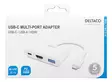 usb-c hdmi adapteri sovitin - Audio- ja videokaapelit - 7333048047496 - 3
