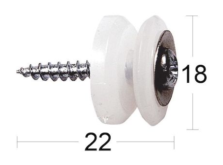 NARULUKKO MUOVI VALK. - Ikkunatarvikkeet ja ovitarvikkeet - 7318750151556 - 1