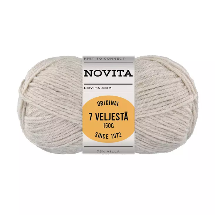 7- Veljestä 150g pellava - Sukkalangat - 6412618213996 - 1