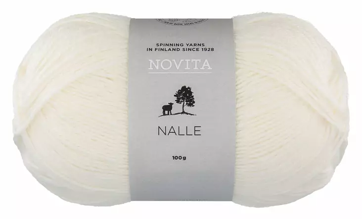 NOVITA NALLE 100G VALKOINEN - Sukkalangat - 6412618203966 - 1