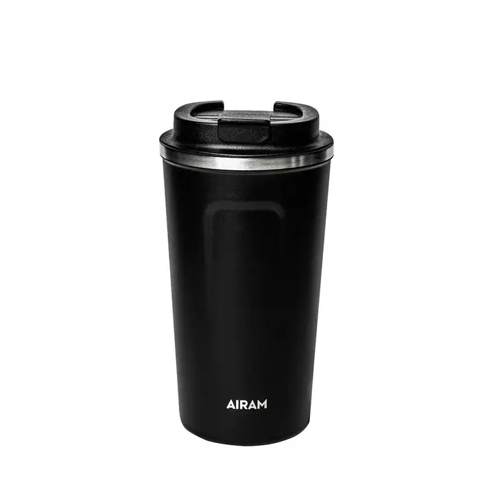 Aalto teräsmuki 0,35L musta - Termospullot, -mukit ja ruokatermokset - 6435200316066 - 1