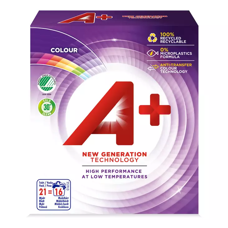 A+ 700 G COLOR PYYKINPESUJAUHE - Pyykinpesujauheet - 8435495824596 - 1