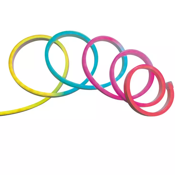 Neonvärinen ledinauha ulkokäyttöön tai sisälle. - LED valonauhat - 6435200293206 - 1