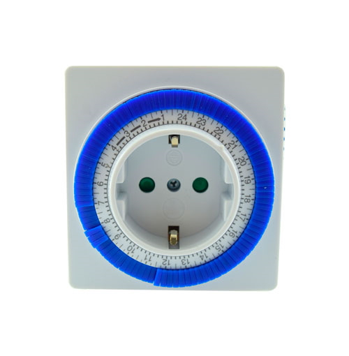 kellokytkin sis=C3=A4k=C3=A4ytt=C3=B6=C3=B6n sis=C3=A4ajastin - Pistorasiat, haaroittimet ja kytkimet - 6438140935786 - 1