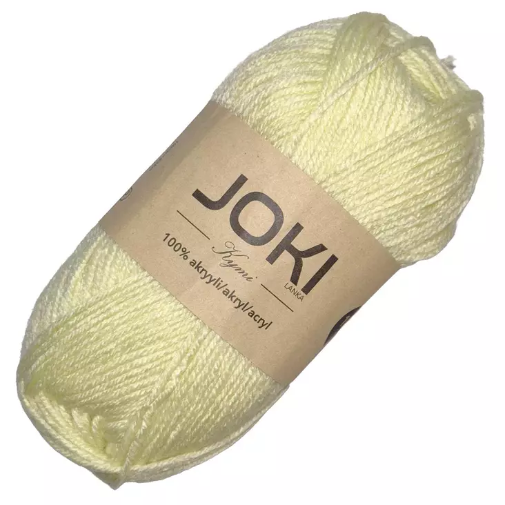 AKRYYLILANKA JOKI 100g vaaleankeltainen - Akryylilangat - 6438159386456 - 1