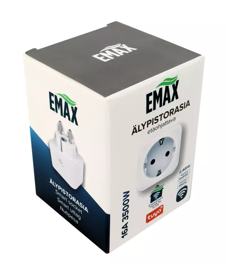 =C3=A4lypistorasia et=C3=A4ohjattava pistorasia - Pistorasiat, haaroittimet ja kytkimet - 6418536018446 - 1