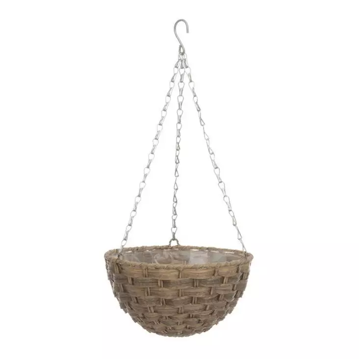 Amppeli Mocca pyöreä pohja 30x30x16cm - Amppelit ja amppelikoukut - 6410413161276 - 1