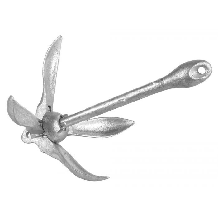 Perinteinen 4-haarainen ankkuri 3,2 kg - Veneilytarvikkeet - 6410412004666 - 2