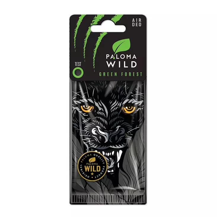 AUTONRAIKASTIN WILD GREEN FOREST - Autohajusteet - 5997270750436 - 1