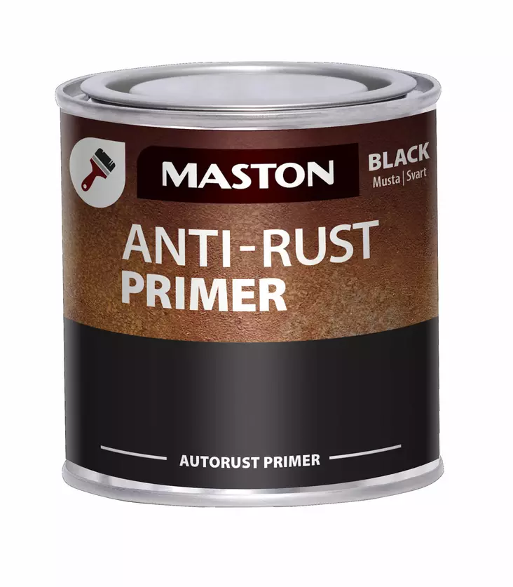 AUTORUST PRIMER MUSTA 250ML - Metallimaalit - 6412490042196 - 1