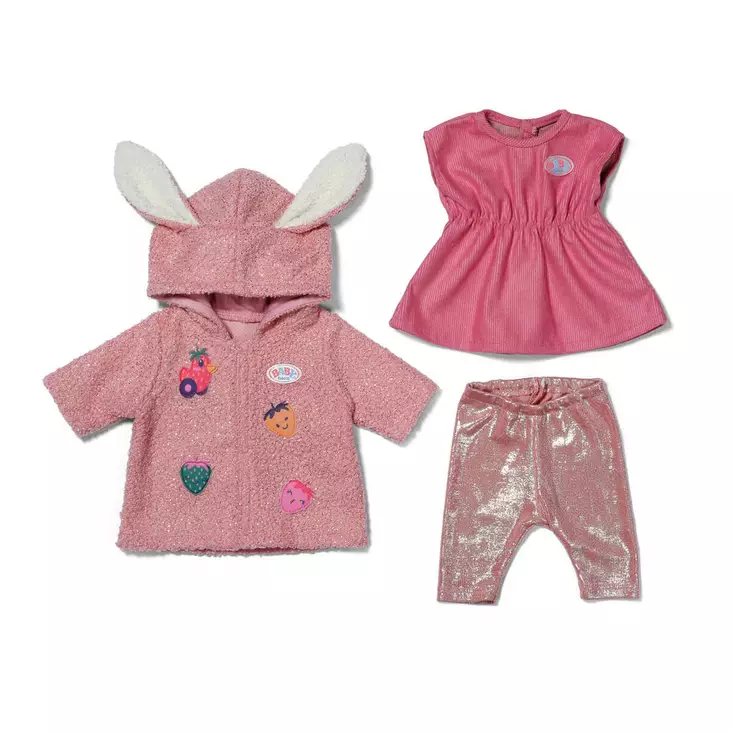 BABY born takki ja asusetti 43cm - Nuket ja nuken tarvikkeet - 4001167839416 - 1