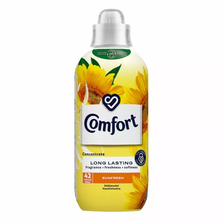 Comfort huuhteluaine 762ml Sunfresh. - Huuhteluaineet ja pyykkietikat - 8720181249396 - 1