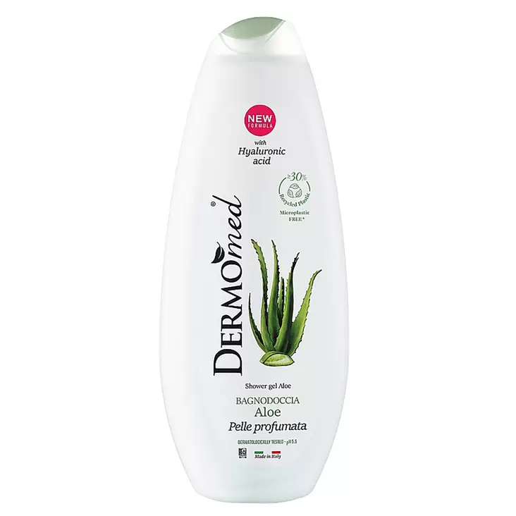 DERMOMED SUIHKUGEELI 750ML ALOE - Suihkusaippuat ja suihkugeelit - 8050999570536 - 1
