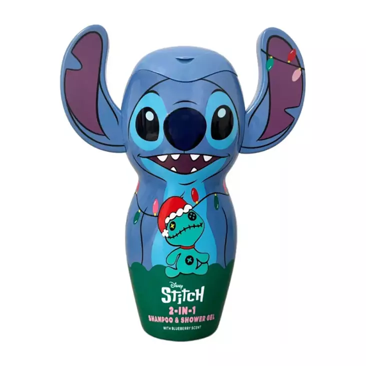 Disney Stitch shampoo&suihkugeeli 300ml - Lasten kosmetiikkapakkaukset - 8721382702536 - 1