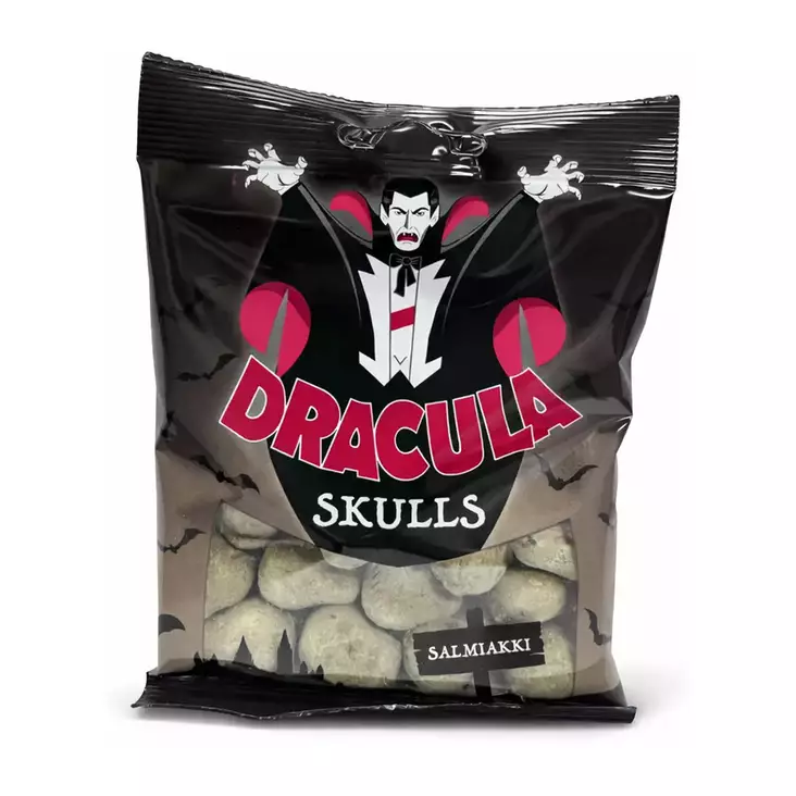 Dracula Salmiakkikallo 65g - Makeiset ja naposteltavat - 6430015391376 - 1