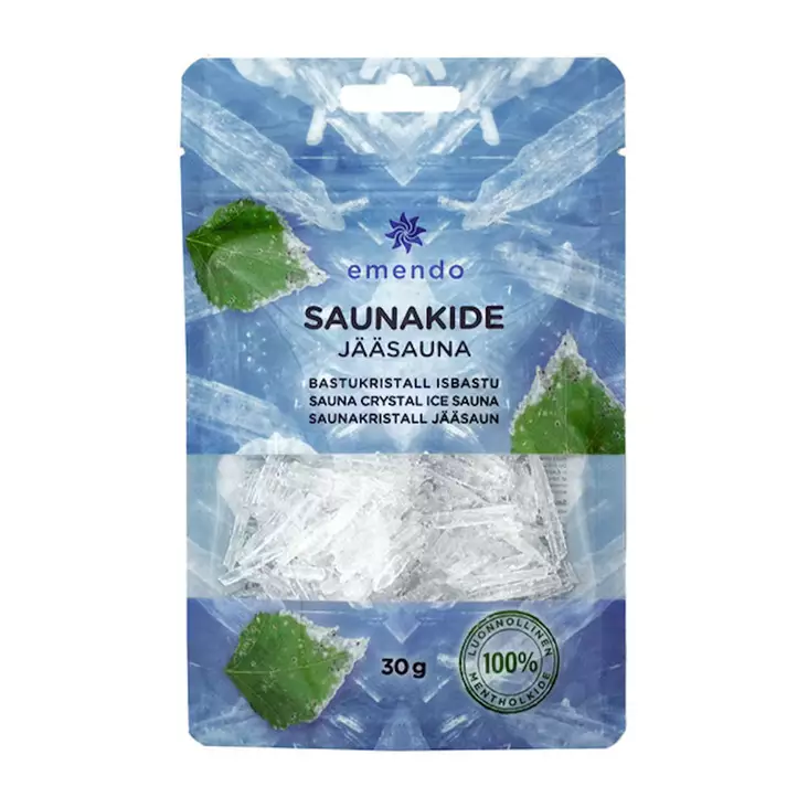 Emendo saunakide Jääsauna 30g - Saunahunajat ja saunapeseytyminen - 6417892020506 - 1