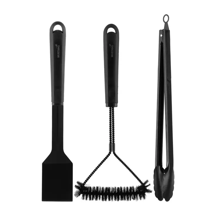 Grillausvälinesarja 3 kpl Black Line - Grillausvälinesetit - 6410416417226 - 1