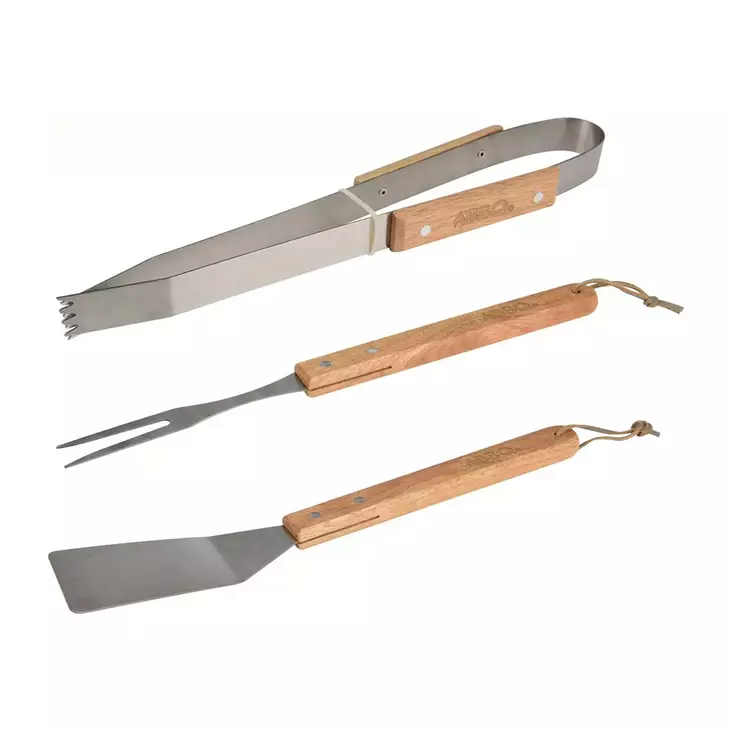 Grillausvälinesetti 3-os - Grilliharjat & grillin puhdistusvälineet - 8721037348706 - 1