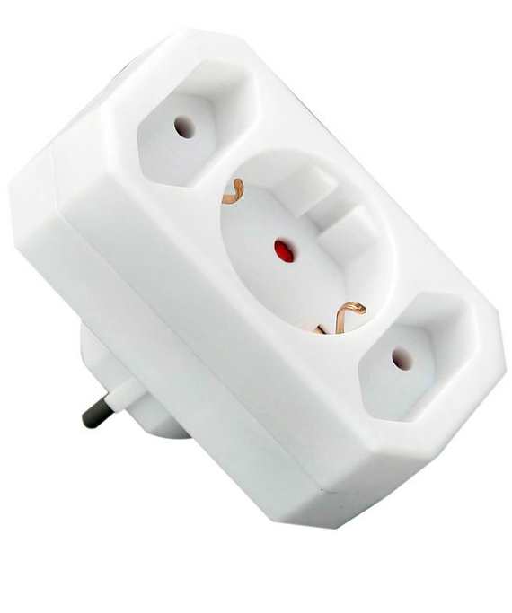 HAAROITUSKOSKETIN 3-OSAINEN MAADOITETTU - Pistorasiat, haaroittimet ja kytkimet - 6438140940056 - 2