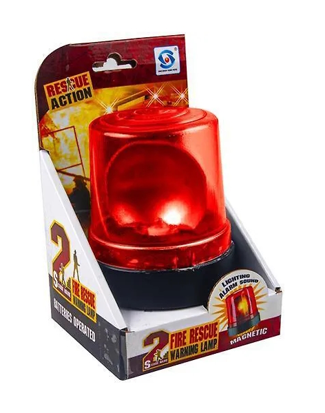 h=C3=A4lytysvalo punainen palomiehen valo - Figuurit ja robotit - 6438484010576 - 1