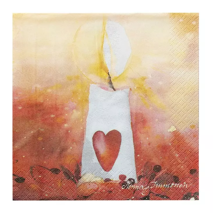 Havi lautasliina 24cm - Kahviliinat 24x24 - 6411633327176 - 1