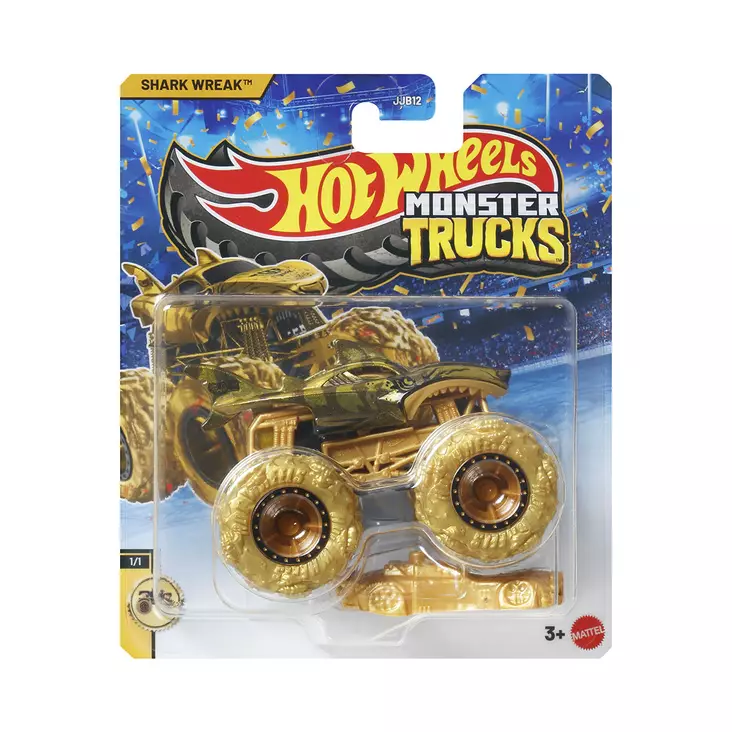 KULTAINEN MONSTERIAUTO JJB12 - Leluajoneuvot - 0194735338696 - 1