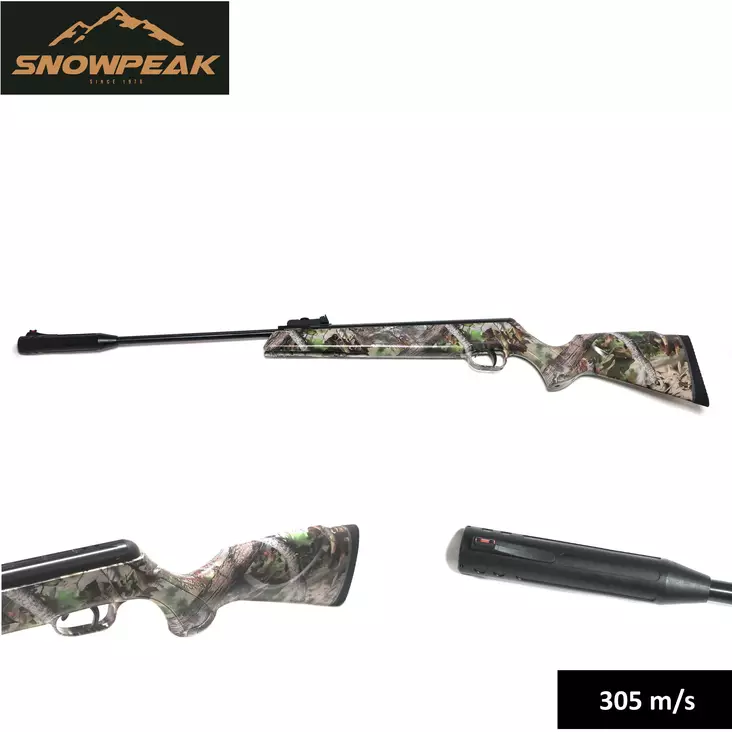ILMAKIVÄÄRI SR1000S Camo Kaasujousella 305m/s - Ilma-aseet ja tarvikkeet - 6438159308236 - 1