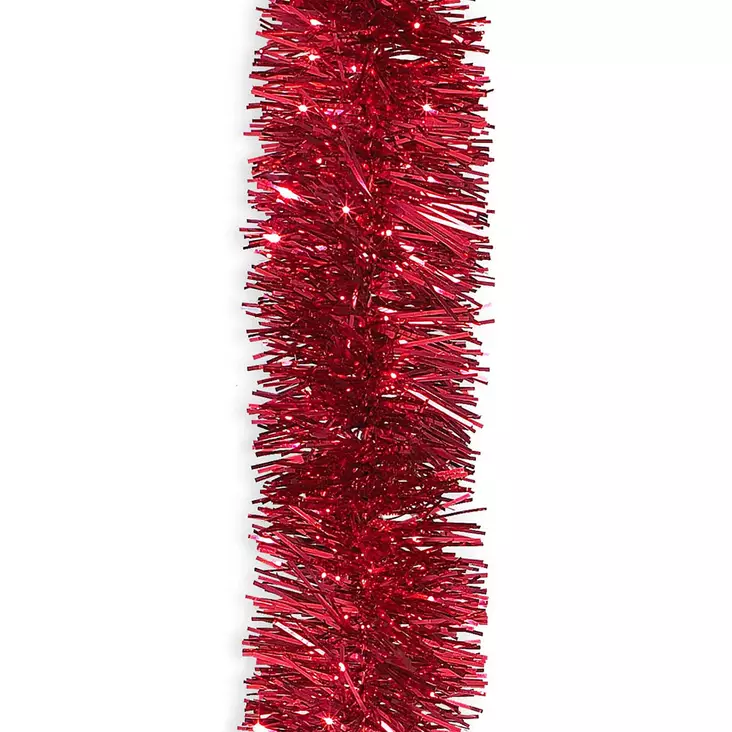 JOULUNAUHA 7,5 cm x 2 m punainen - Kuusenpunokset ja latvatähdet - 6438159073806 - 1