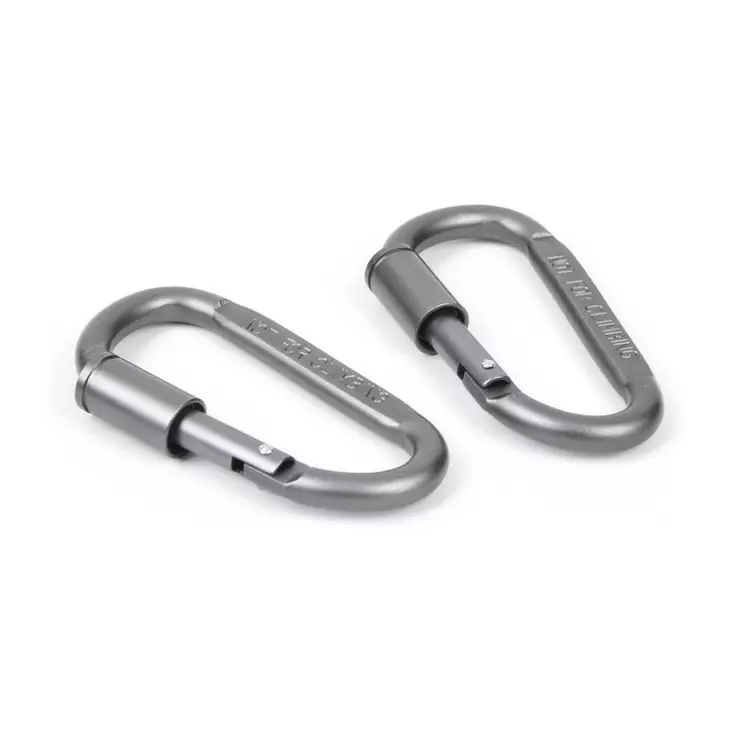 Haghus 80mm taktinen karabiini 2kpl - Retkeilyvälineet - 6438212103556 - 1