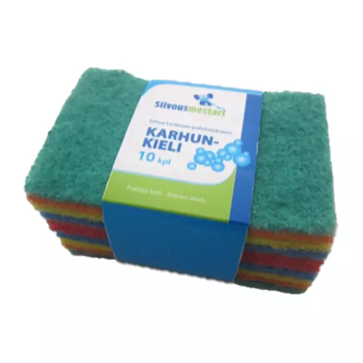 KARHUNKIELI 10KPL SIIVOUSMESTARI - Kuuraus ja pesuharjat - 6438159084406 - 1