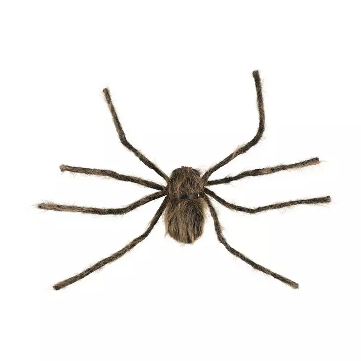 Karvainen hämähäkki 75 cm - Halloween koristeet ja -tarvikkeet - 6412165103276 - 1