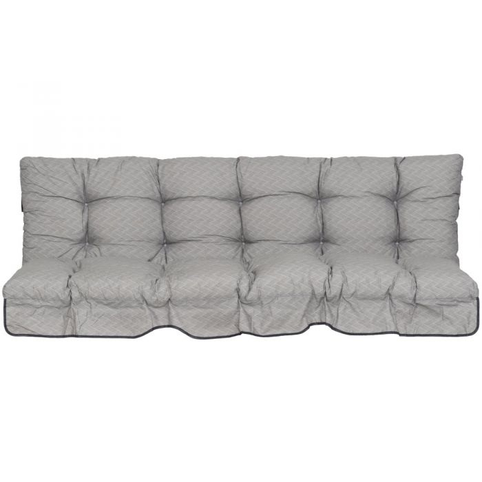 Keinunpehmuste Sulkakuvio sopii 165 - 170 cm leve=C3=A4=C3=A4n pihakei=
nuun. - Puutarhakeinun pehmusteet - 6410416056906 - 3