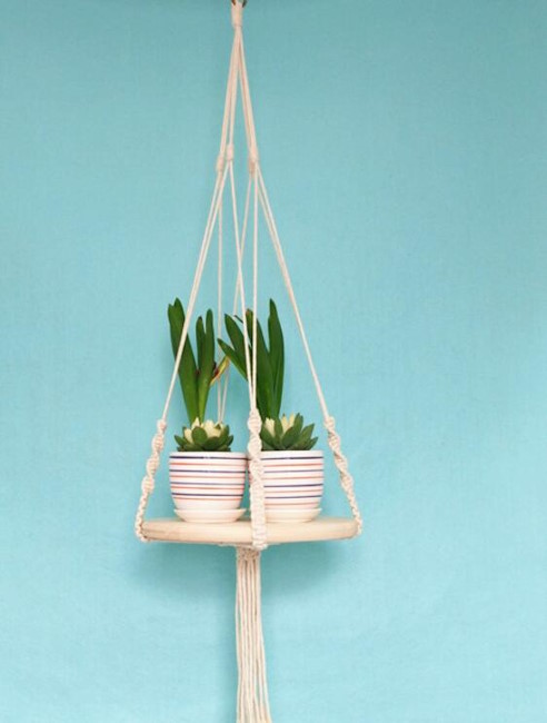 kukka-alusta lautanen amppelinaruilla - Amppelit ja amppelikoukut - 6438159303026 - 1