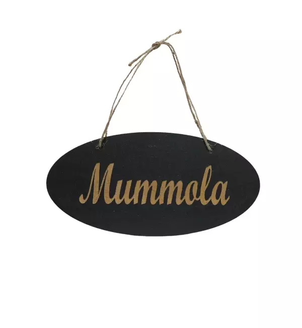 kyltti mummola musta - Kyltit ja avaimenperät - 6430077571426 - 1