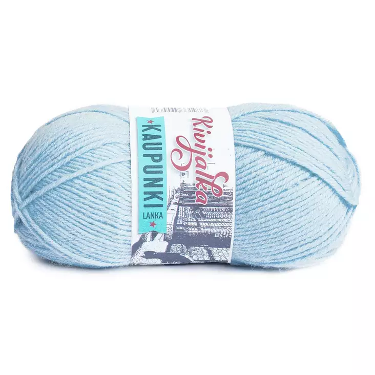 LANKA KIVIJALKA 53 VAALEANSININEN 100g - Akryylilangat - 6430063332666 - 1