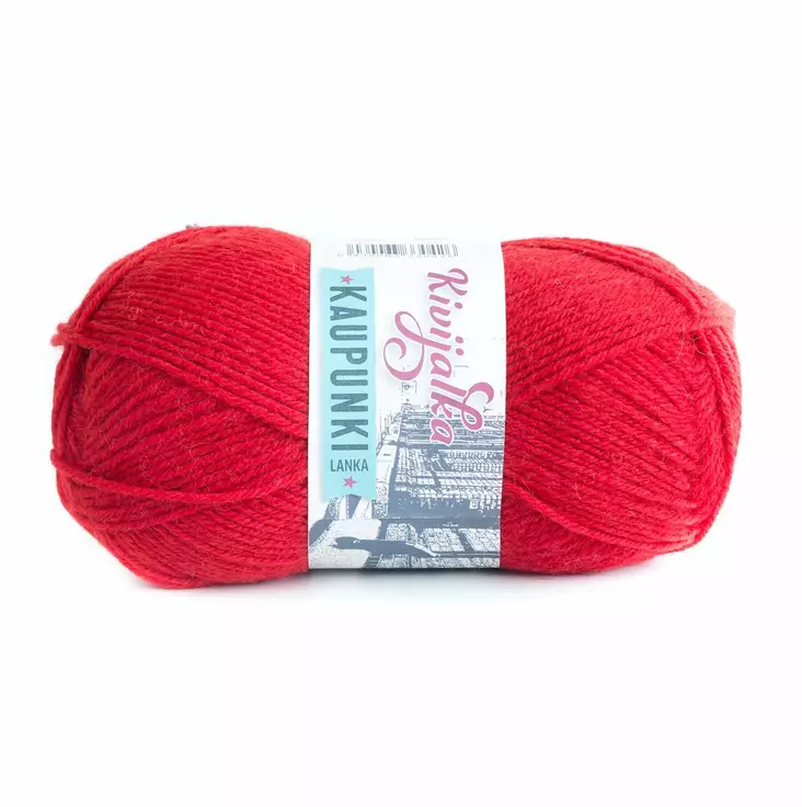 Lanka Kivijalka 41 Punainen 100 g - Sukkalangat - 6430063330426 - 1