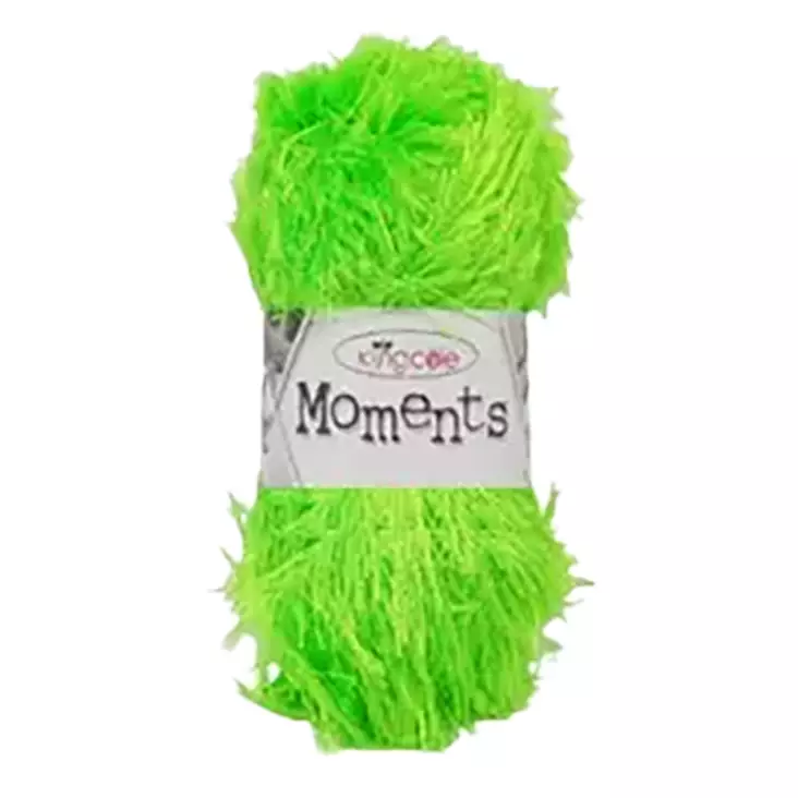 Moments lanka 3517 Neon Green 50 g - Erikoislangat - 5057886031906 - 1