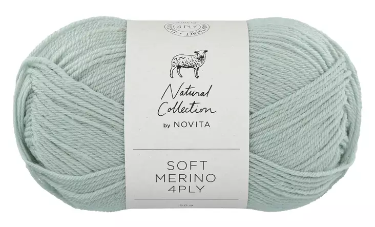 LANKA SOFT MERINO 4PLY 50G KAALIPERHONEN - Villalangat - 6412618201856 - 1