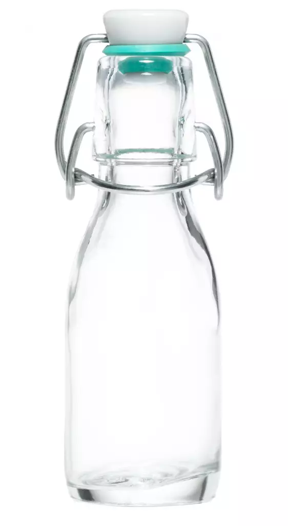 LASIPULLO PATENTTIKORKILLA 100ML - Lasipullot, purkit ja säilöntä - 6410412534156 - 1