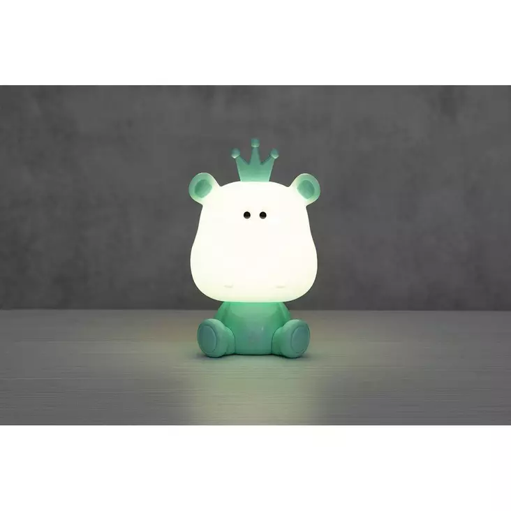 lastenhuoneen valaisin hippo minttu - Pöytävalaisimet - 6410416066226 - 1